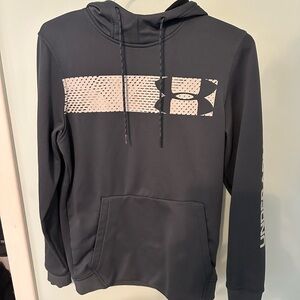 Under Armour Men's Charcoal Hoodie~Small